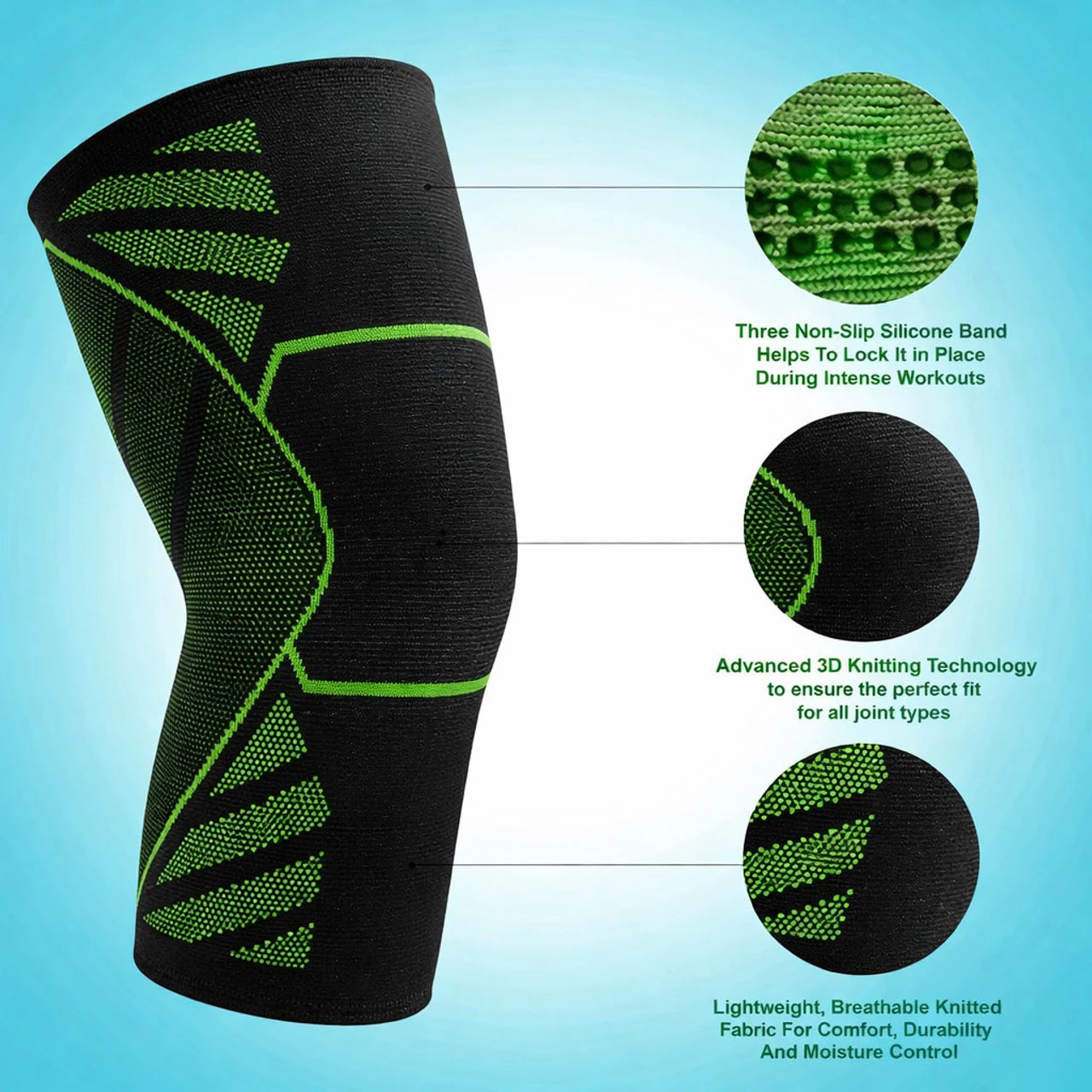 Elastic Compression Knee Cap