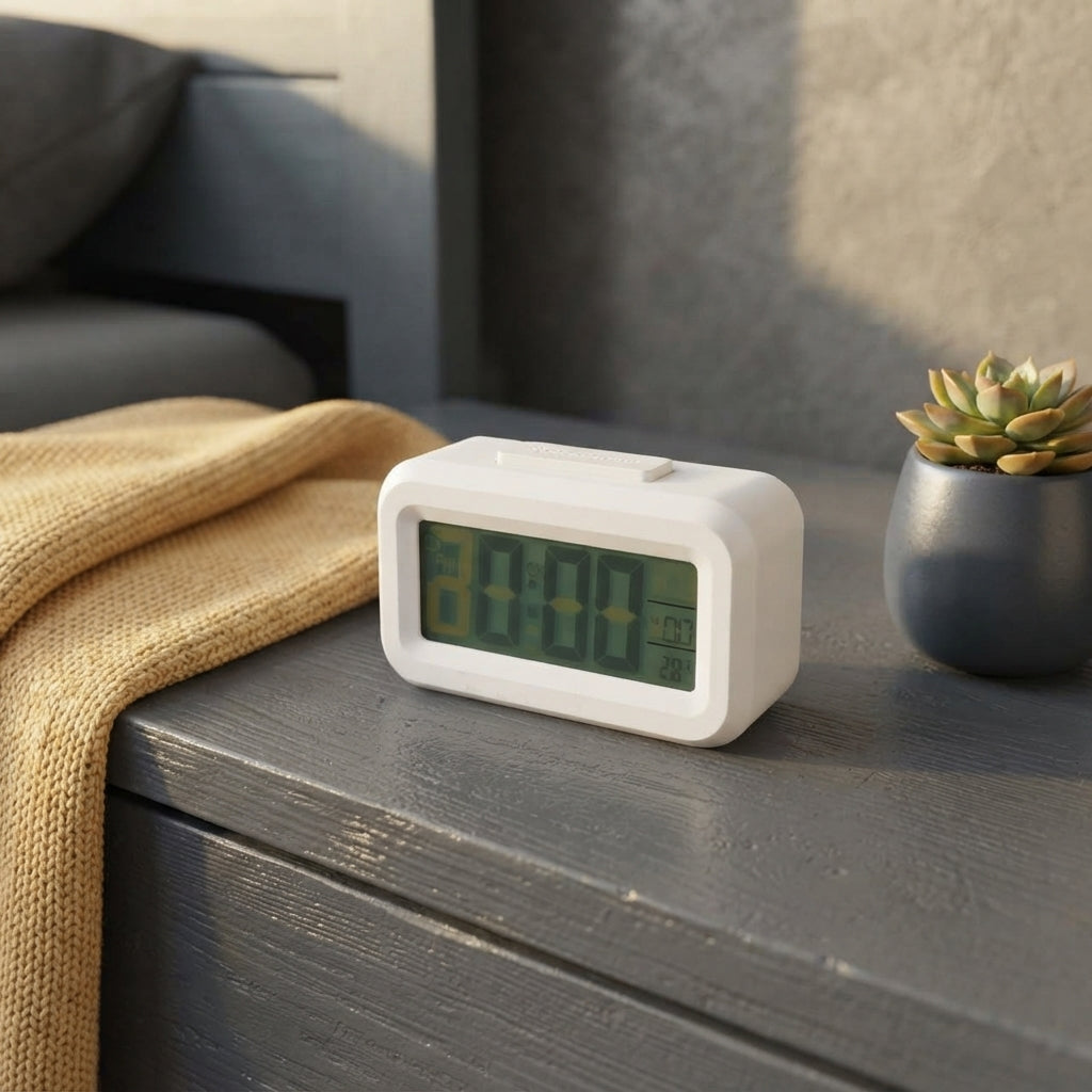 Modern Digital Led Alarm Mini Clock (1 Pc) - reviews-carousel
