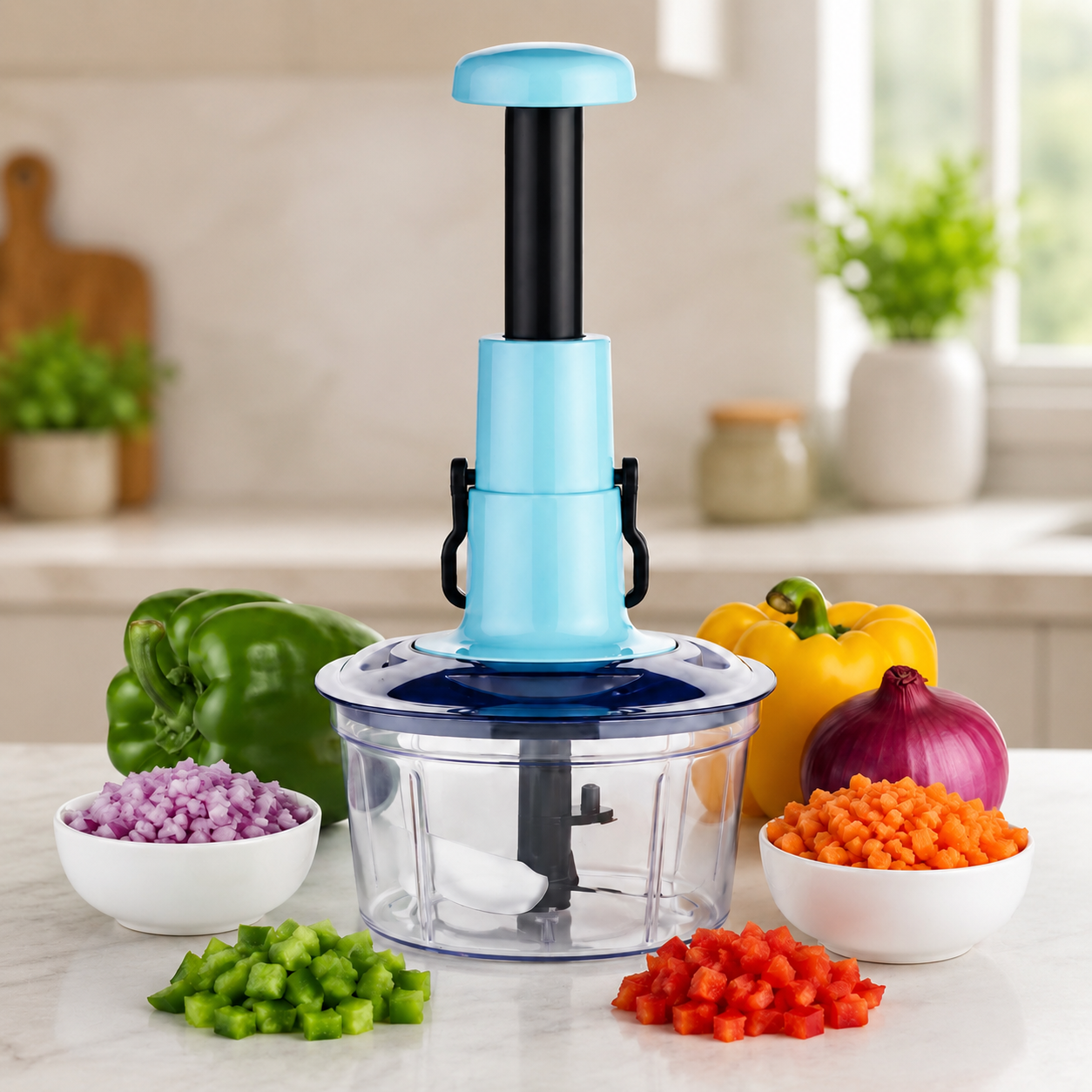 Vegetable Chopper - Prep Meals in Seconds