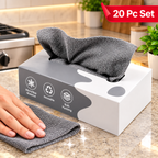 Thickened Magic Wipe Home Kitchen Car Multi-functional Cleaning Rag (20 Pc)