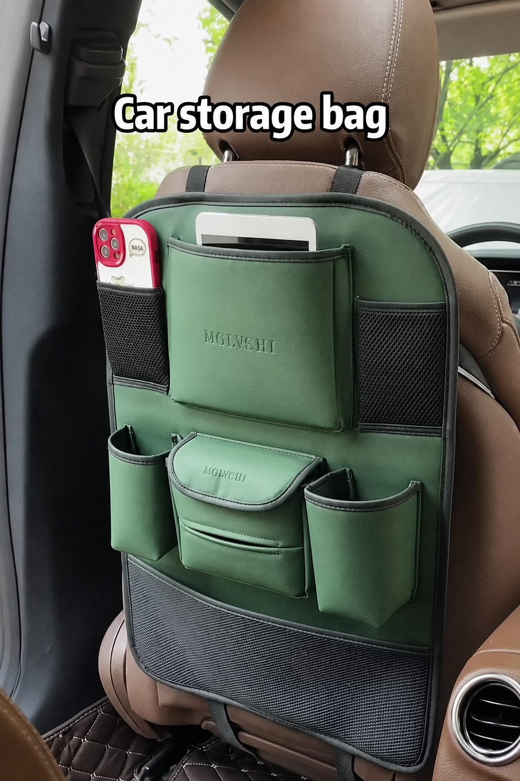 Car Seat Back Organizer Storage (Pack of 2)